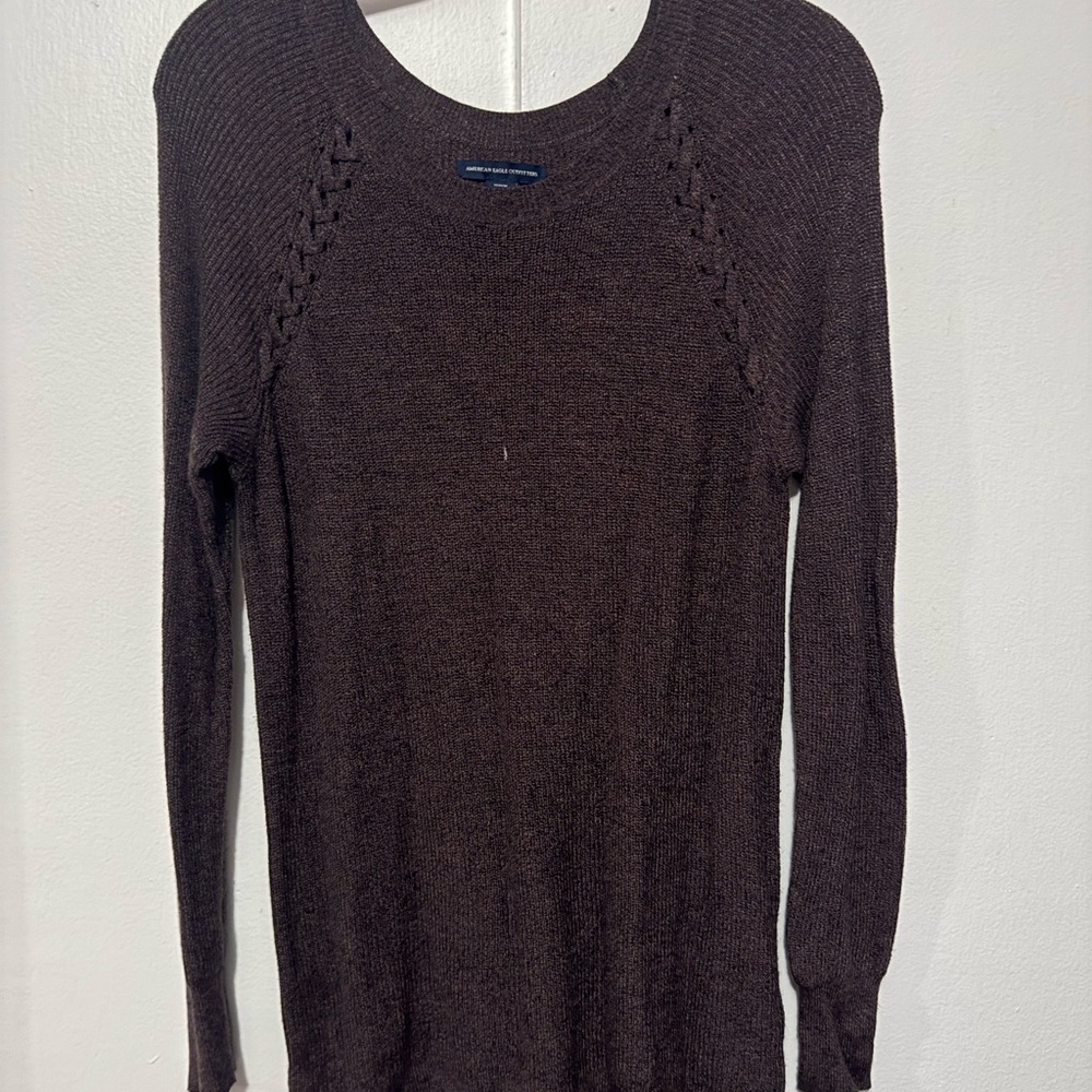 Maroon Knit Sweater